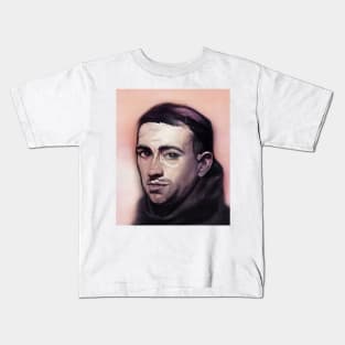 William of Ockham Portrait | William of Ockham Painting Kids T-Shirt